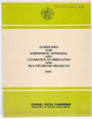 guidelines for submission, appraisal and clearance of irrigation and ...