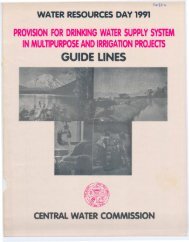 GUIDE LINES - Central Water Commission