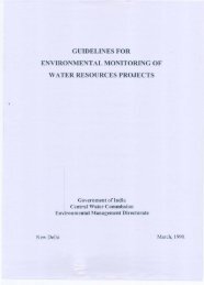 guidelines for environmental monitoring of water resources projects
