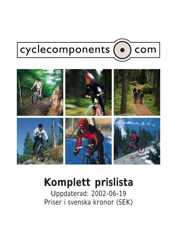 SEK: Komplett prislista i PDF-format, uppdaterad ... - Cyclecomponents