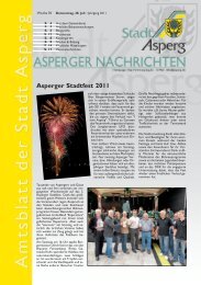 Asperger Stadtfest 2011