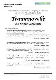 TRAUMNOVELLE von Arthur Schnitzler - Stadtbibliothek Bielefeld