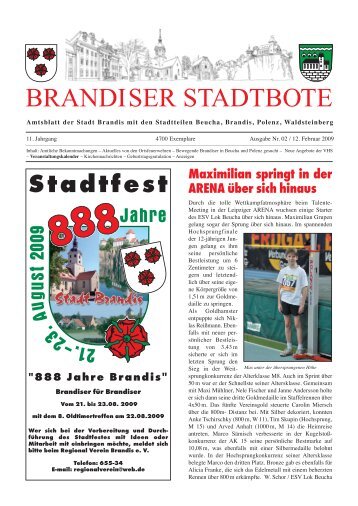 BRANDISER STADTBOTE