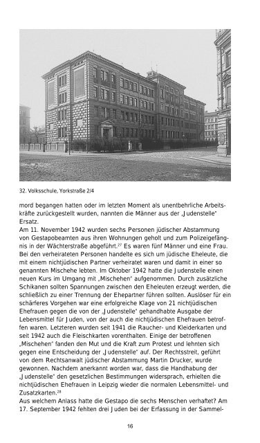 Die Leipziger Stadtverwaltung und die Deportation der Juden im NS ...