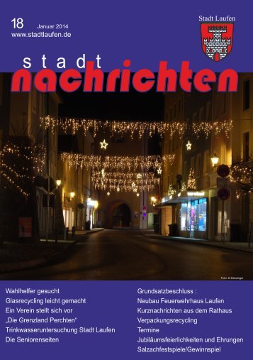 Ausgabe Januar 2014 nachlesen - Stadt Laufen