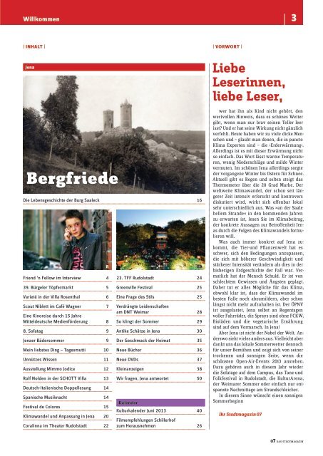 Ausgabe 47 - 07 Das Stadtmagazin . BLOG