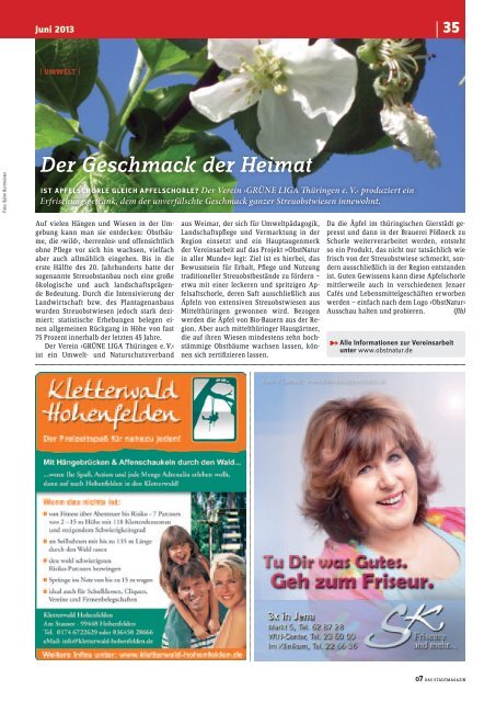 Ausgabe 47 - 07 Das Stadtmagazin . BLOG