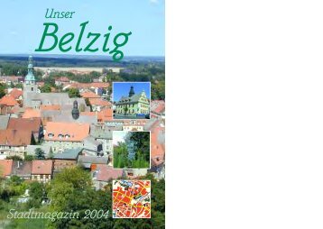 Stadtmagazin Belzig 2004 - Stadtmagazin BS GmbH