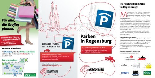 Parken in Regensburg - Stadtmarketing Regensburg