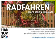 Radfahren in der Region Hannover 26 TourenvorschlÃ¤ge fÃ¼r alle ...