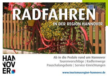 Radfahren in der Region Hannover 26 TourenvorschlÃ¤ge fÃ¼r alle ...