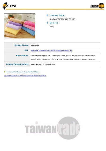 Taiwantrade Digital Catalogs of Fashion Accessories & Household ...