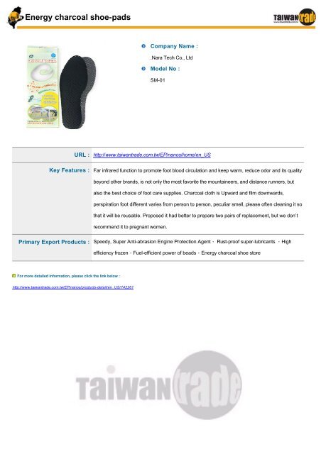 Taiwantrade Digital Catalogs of Footwear