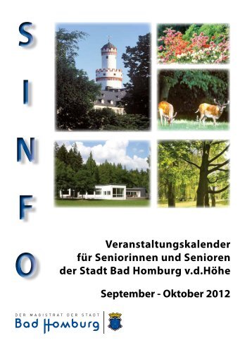 Sinfo September / Oktober - Bad-Homburg