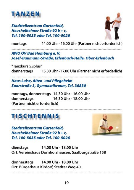 Sinfo September / Oktober - Bad-Homburg