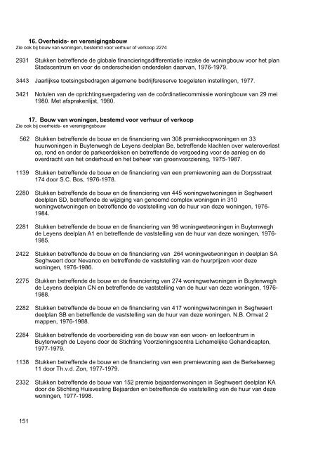 Gemeentebestuur van Zoetermeer, 1976-1990, 130m, inventaris 75