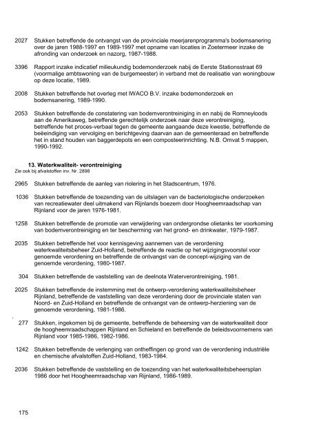 Gemeentebestuur van Zoetermeer, 1976-1990, 130m, inventaris 75