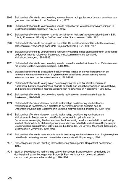 Gemeentebestuur van Zoetermeer, 1976-1990, 130m, inventaris 75