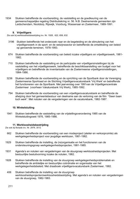 Gemeentebestuur van Zoetermeer, 1976-1990, 130m, inventaris 75