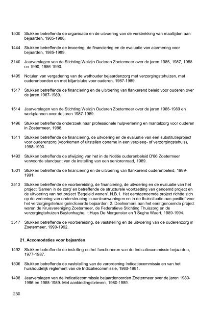 Gemeentebestuur van Zoetermeer, 1976-1990, 130m, inventaris 75