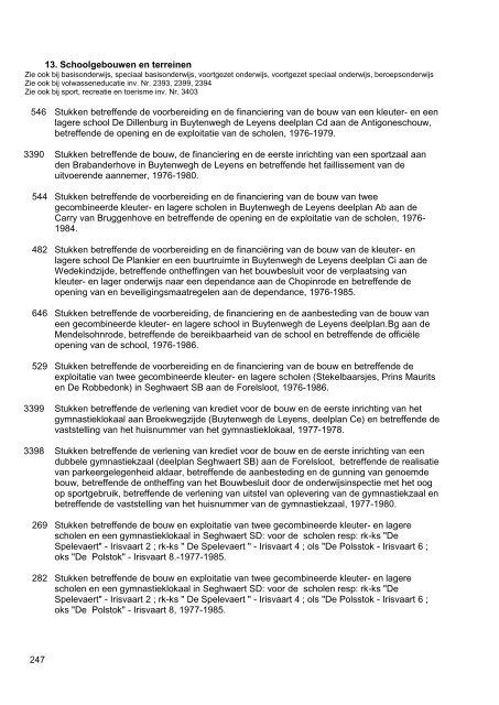 Gemeentebestuur van Zoetermeer, 1976-1990, 130m, inventaris 75