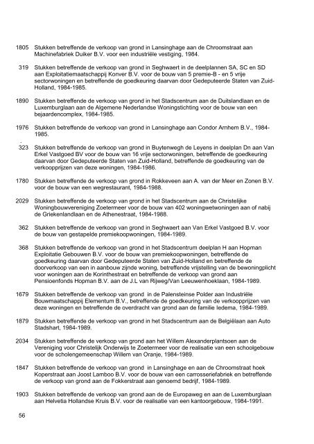 Gemeentebestuur van Zoetermeer, 1976-1990, 130m, inventaris 75