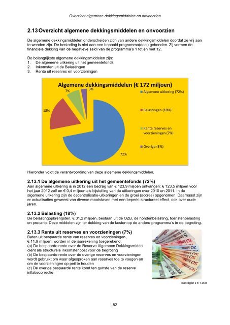 Jaarstukken 2012 - Gemeente Zoetermeer