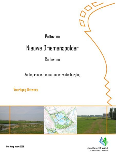 Voorlopig Ontwerp Nieuwe Driemanspolder - Gemeente Zoetermeer