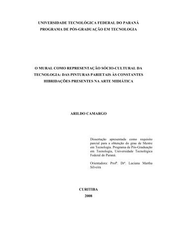 universidade tecnolÃ³gica federal do paranÃ¡ programa de ... - UTFPR