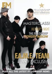 master class - Fellowship for British Hairdressing