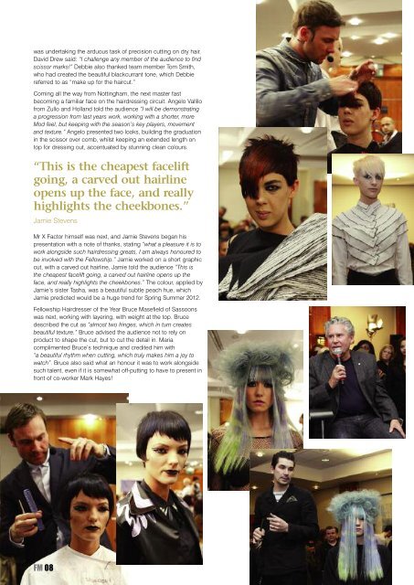 CREATIVE EXCELLENCE - Fellowship for British Hairdressing