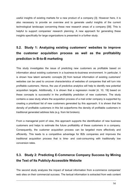 ESSAYS ON TEXT MINING FOR IMPROVED DECISION MAKING ...