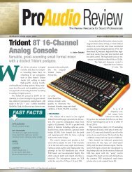 Trident 8T 16-Channel Analog Console