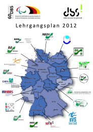 Lehrgangsplan 2012 (PDF) - DBS