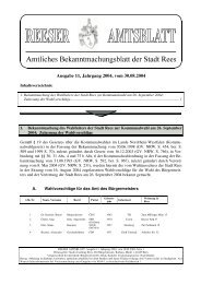 Ausgabe 11, Jahrgang 2004, vom 30.08.2004 - Stadt Rees