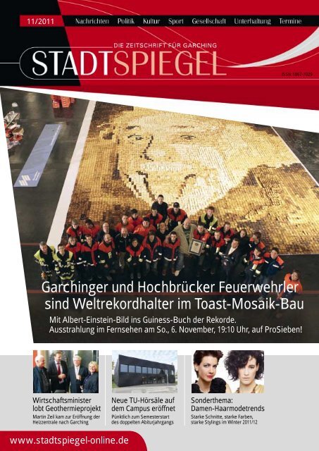 Garchinger und HochbrÃ¼cker Feuerwehrler sind ... - Der Stadtspiegel