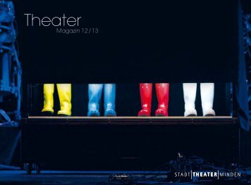 Das Theater Magazin 2012 - Stadttheater Minden