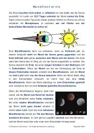 Mondfinsternis - Sternenturm Judenburg