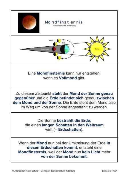 Mondfinsternis - Sternenturm Judenburg