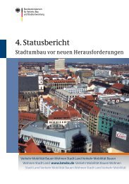 4. Statusbericht - Bundestransferstelle Stadtumbau Ost