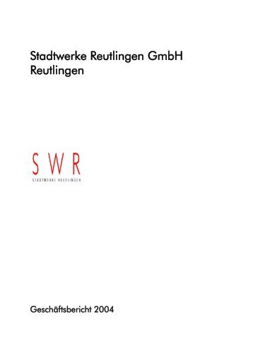 Stadtwerke Reutlingen GmbH Reutlingen