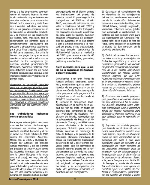 Revista Pesca Agosto 2014