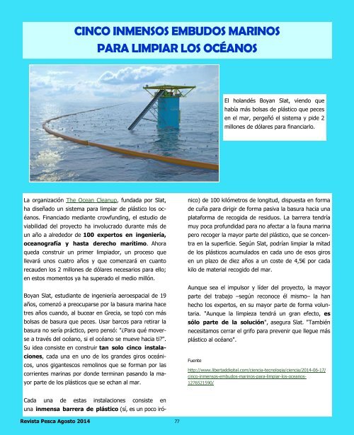 Revista Pesca Agosto 2014