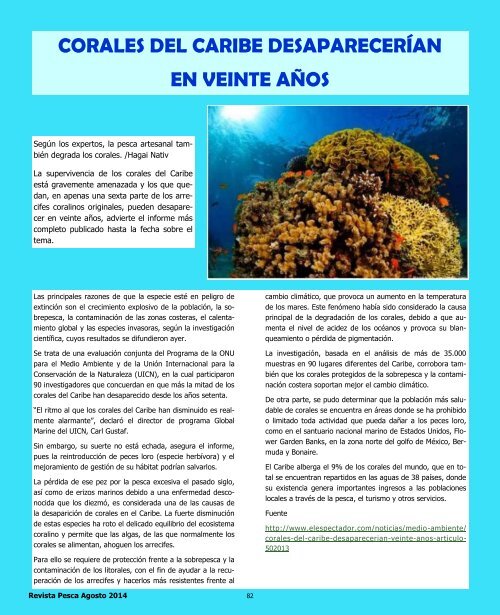 Revista Pesca Agosto 2014