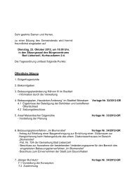 Einladung GR-Sitzung 23.10.2012 Ã¶ - Stadtverwaltung - Bad ...