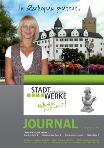 THEMEN IN DIESER AUSGABE Aktuelles, Seite 2 - Stadtwerke ...