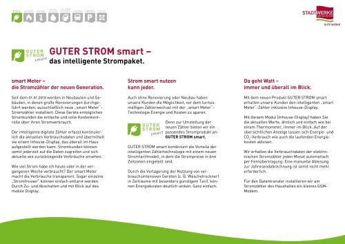 GUTER STROM smart â - Stadtwerke Bad Salzuflen