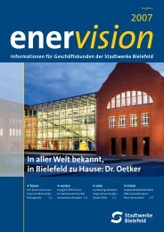 Ausgabe 4 Ener Vision - Stadtwerke Bielefeld