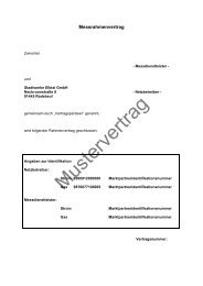 Messrahmenvertrag [PDF, 492 KB] - Stadtwerke Elbtal GmbH