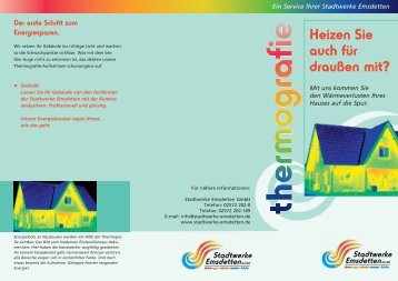 Laden Sie sich hier den Flyer zum Thema Thermografie im Pdf ...